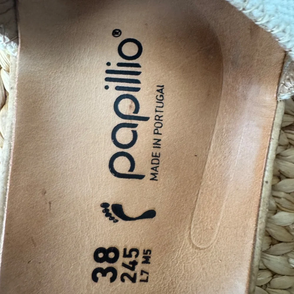 BIRKENSTOCK Papillio Glenda Platform Sandals In Beige NEW 7 - Picture 6 of 10